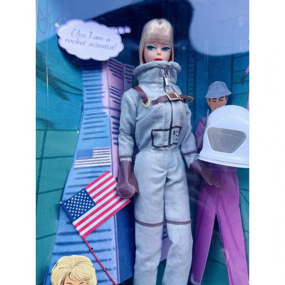 2009 Barbie My Favorite Career Astronaut Rocket Scientist 1965 Reproduction 4474